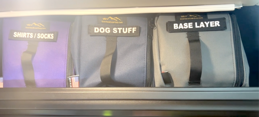 Overland Gear Guy Headliner Shelf Storage Divider Bags 7" for Jayco - Entegra