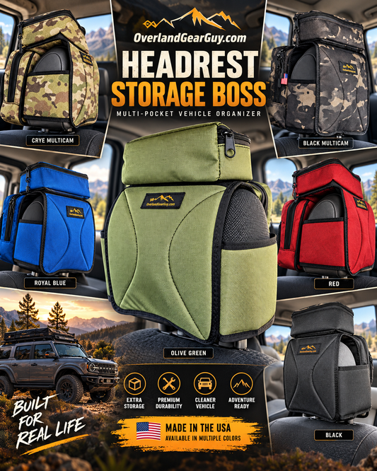 Overland Gear Guy Headrest Storage Boss