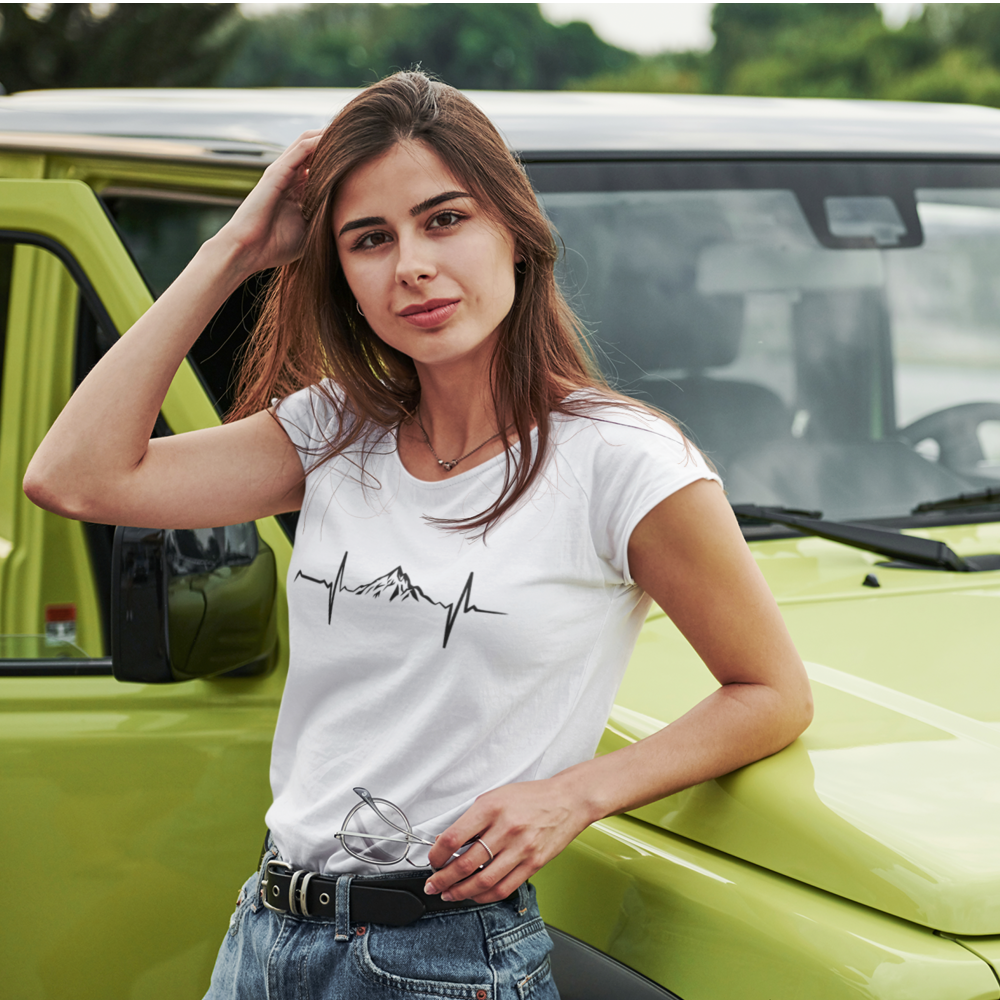 Outdoorzees Heartbeat V1 T-Shirt for Women