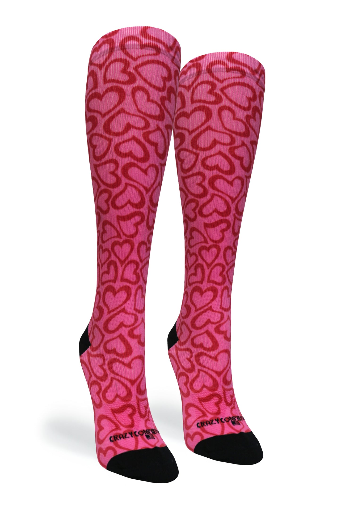 Crazy Compression Hearts Hug - (Standard & Extra Wide)