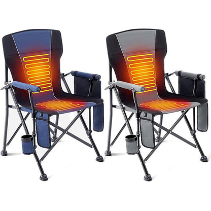 LITEGUEST Heated Folding Chair Portable Warmth Gear for  Outdoor