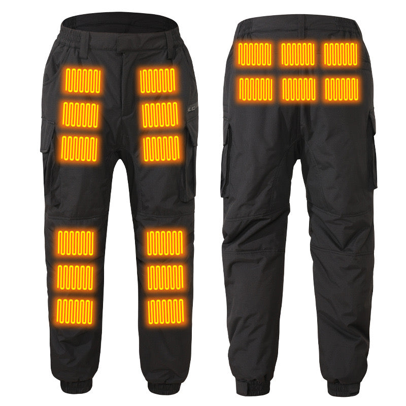 LITEGUEST 18-Zone Heated Pants Multi-Pocket Winter Outdoor Wear