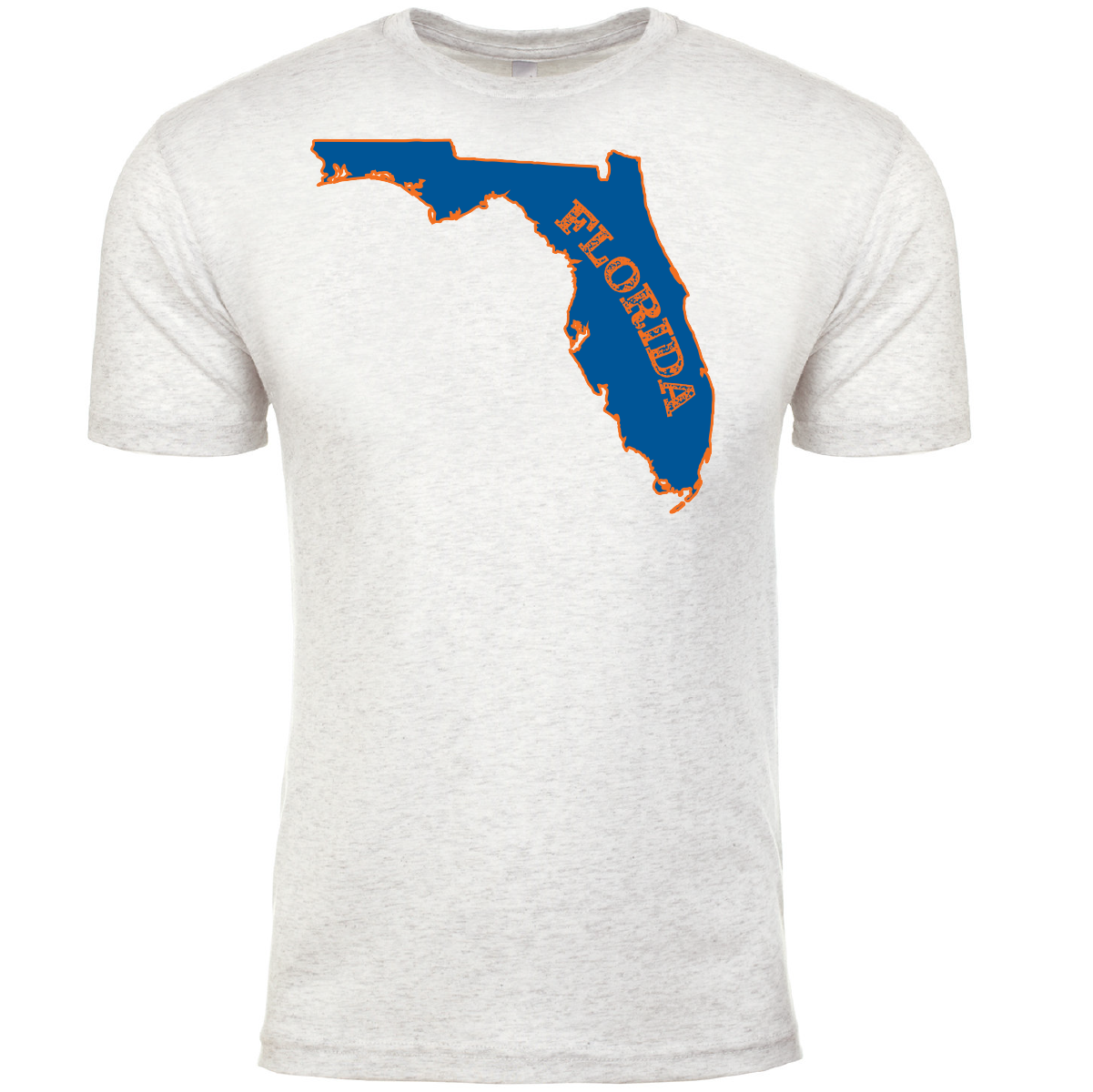 Saltwater Born Key West, FL Orange and Blue Soft Tee