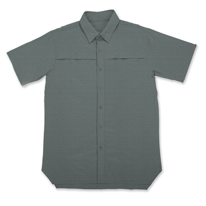 Xotic - Short Sleeve Solid Lifestyle Button Down w/ REPEL-X