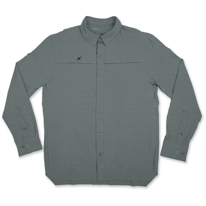 Xotic - Long Sleeve Solid Lifestyle Button Down w/ REPEL-X