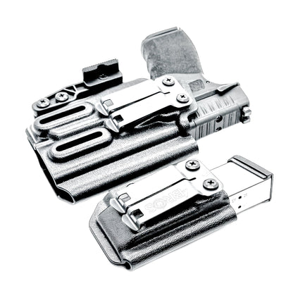 Four Brothers Springfield Hellcat Pro & TLR-7 X/A IWB RH Holster with Magazine Carrier Combo