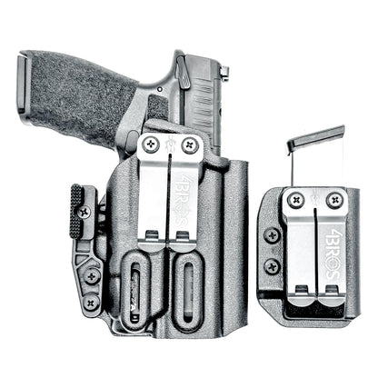 Four Brothers Springfield Hellcat Pro & TLR-7 X/A IWB RH Holster with Magazine Carrier Combo