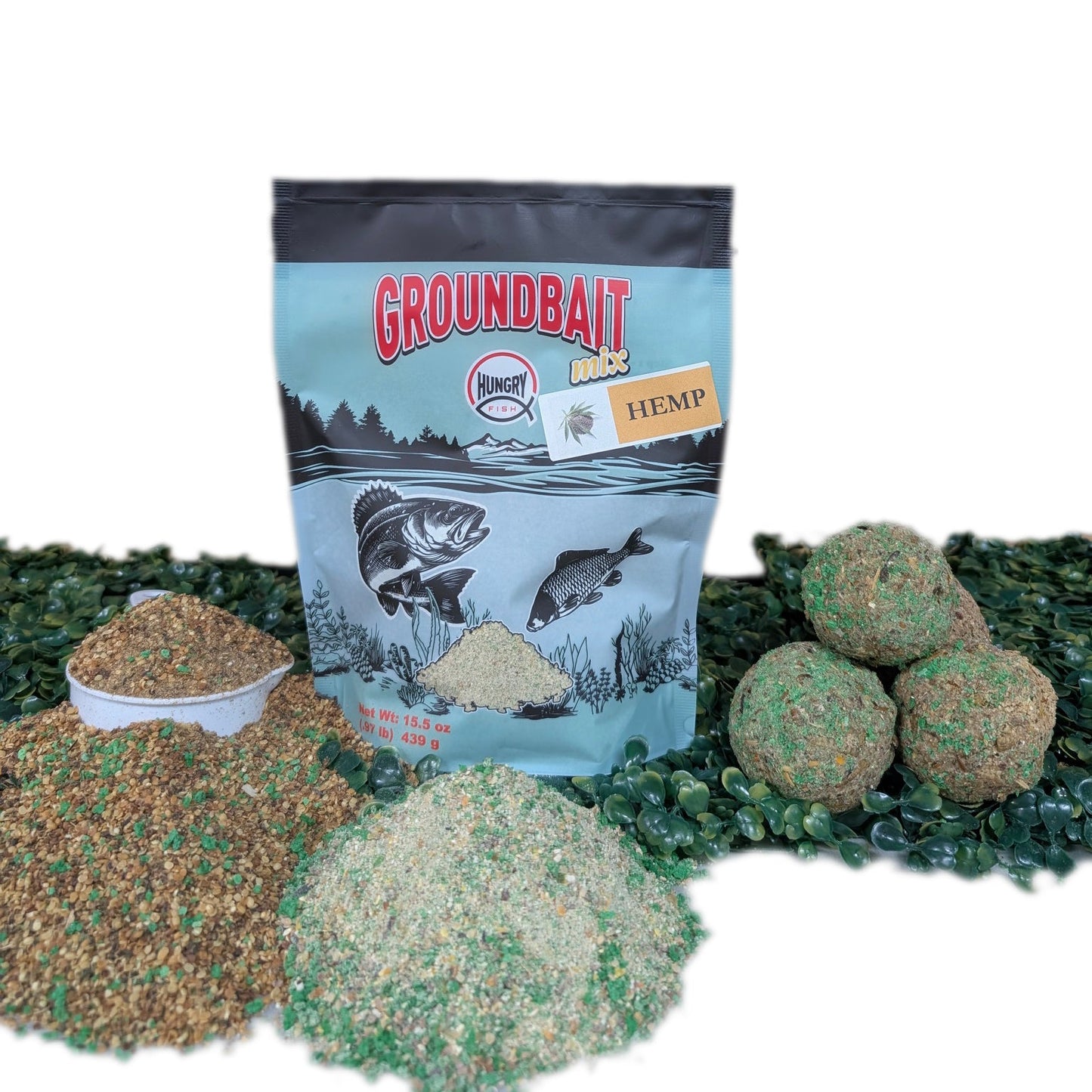 HungryFish GroundBait Mix - 15.9 oz