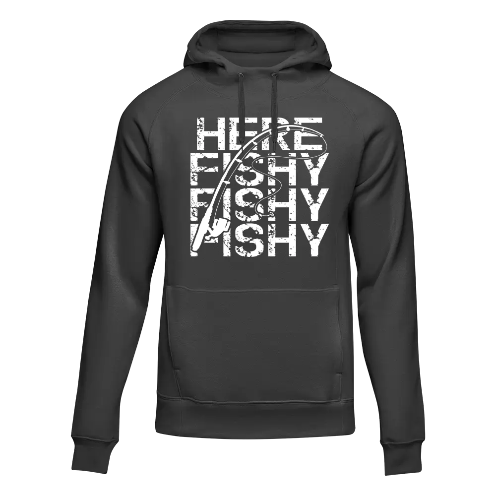 Outdoorzees Here Fishy Fishy Unisex Hoodie