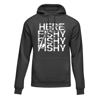 Outdoorzees Here Fishy Fishy Unisex Hoodie