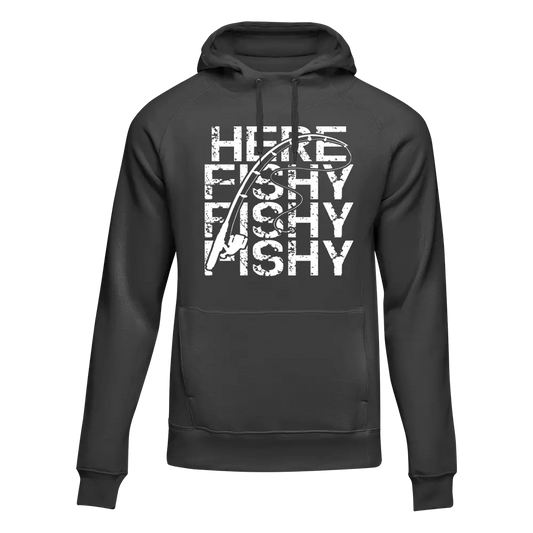 Outdoorzees Here Fishy Fishy Unisex Hoodie