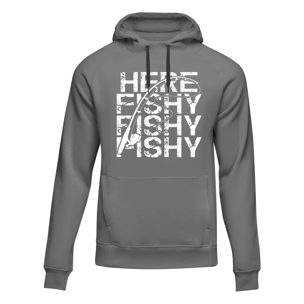 Outdoorzees Here Fishy Fishy Unisex Hoodie