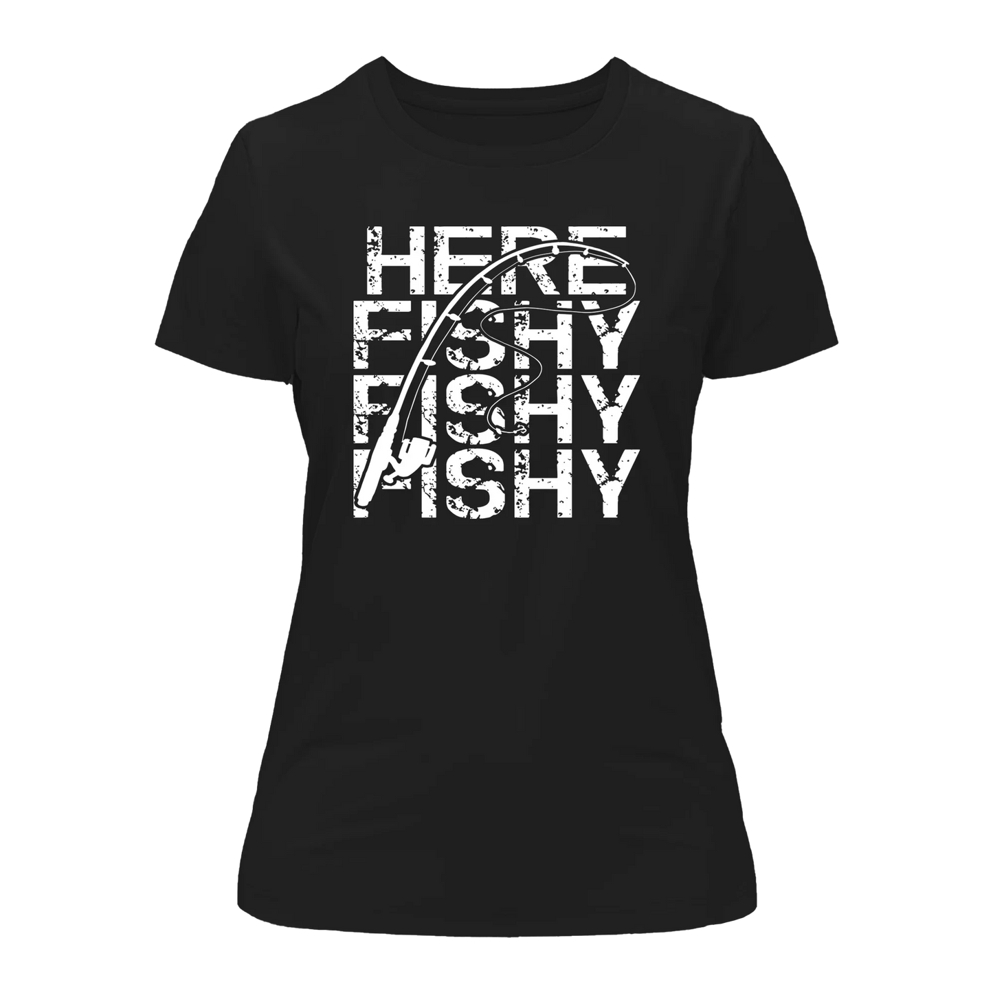 Outdoorzees Here Fishy Fishy T-Shirt for Women