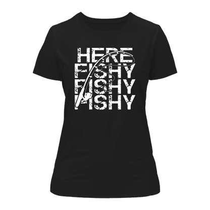 Outdoorzees Here Fishy Fishy T-Shirt for Women