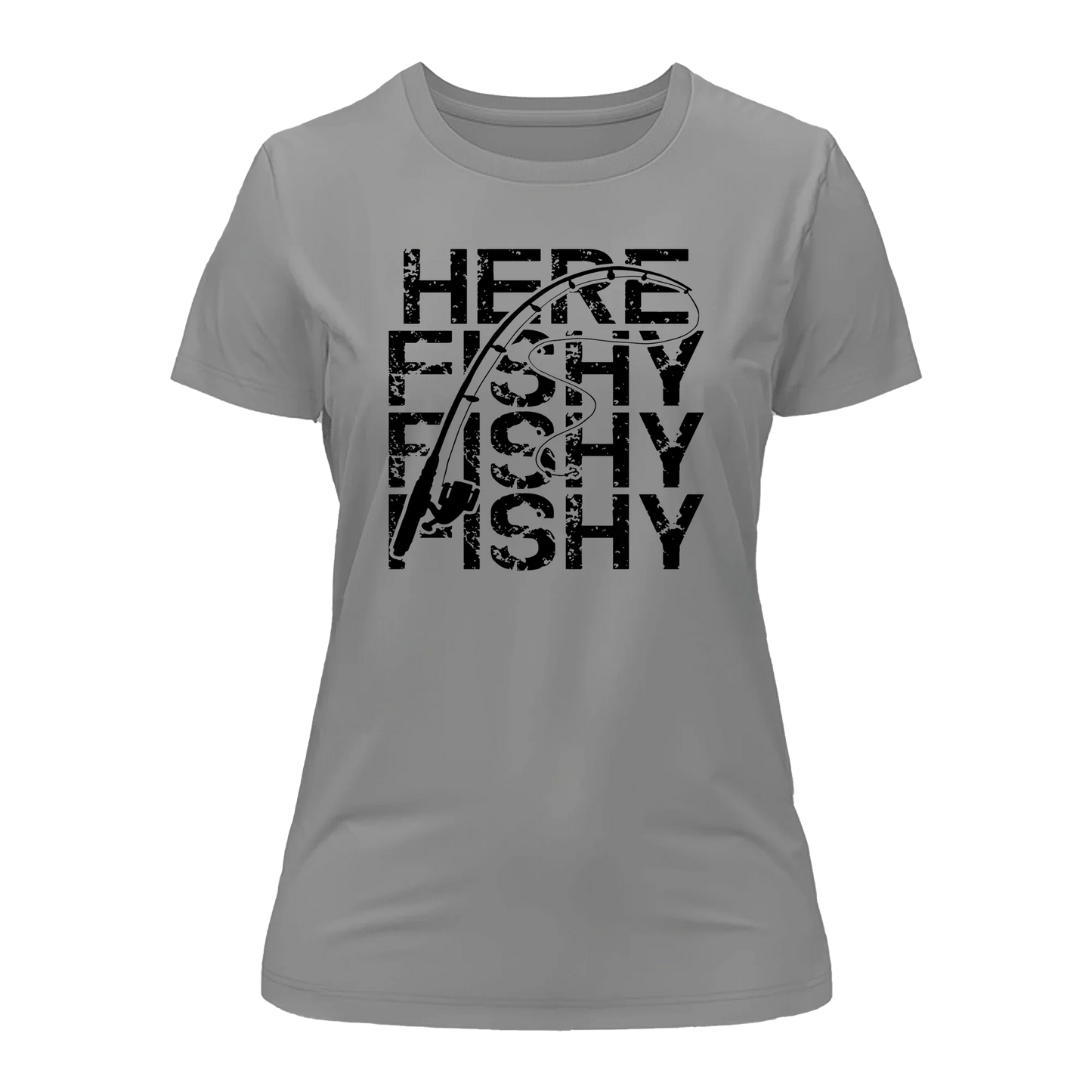 Outdoorzees Here Fishy Fishy T-Shirt for Women