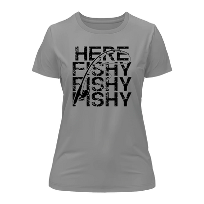 Outdoorzees Here Fishy Fishy T-Shirt for Women