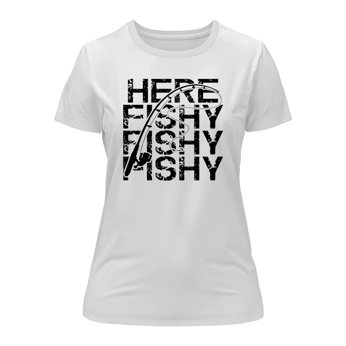 Outdoorzees Here Fishy Fishy T-Shirt for Women