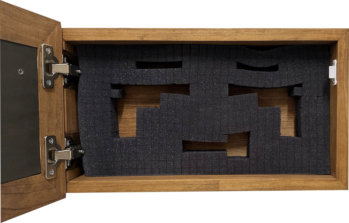 Bellewood Designs - Gun Safe Heron in Cattails Wall-Mounted