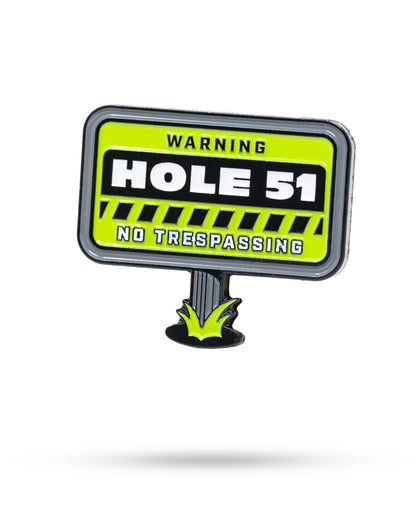 Pins and Aces HEYDUDE - Hole 51 Ball Marker