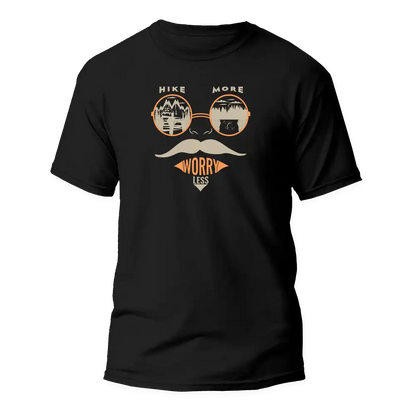 Outdoorzees Hike More Worry Less Man T-Shirt