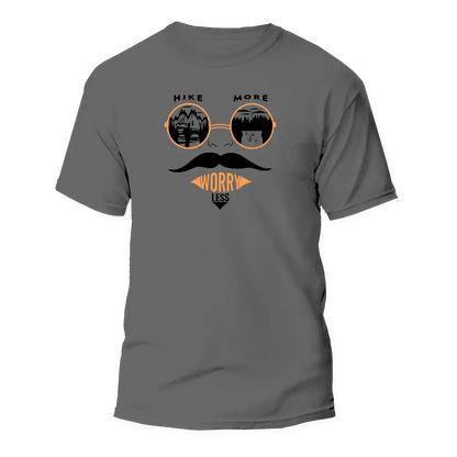 Outdoorzees Hike More Worry Less Man T-Shirt