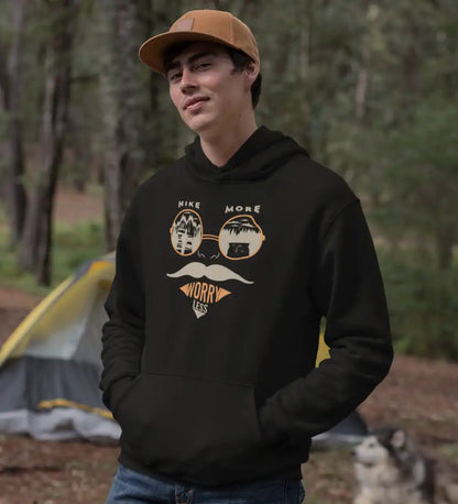Outdoorzees Hike More Worry Less Unisex Hoodie