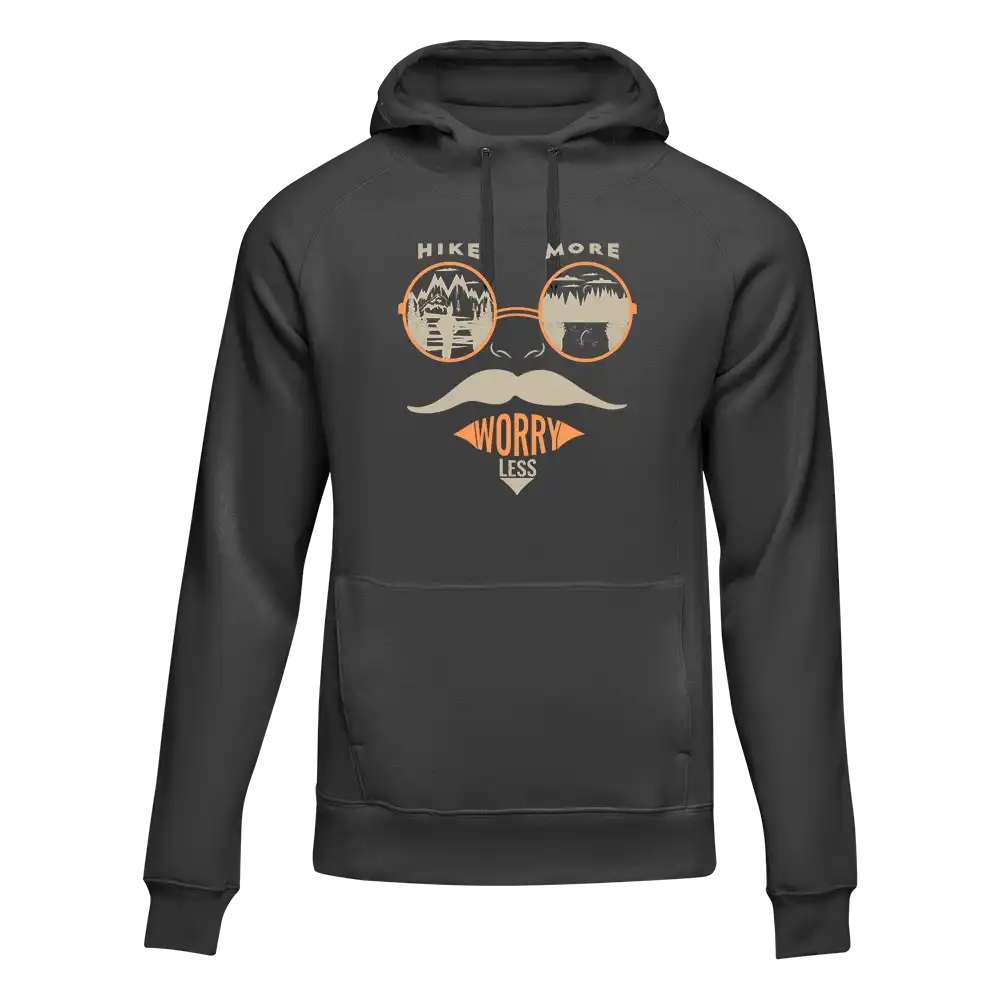 Outdoorzees Hike More Worry Less Unisex Hoodie