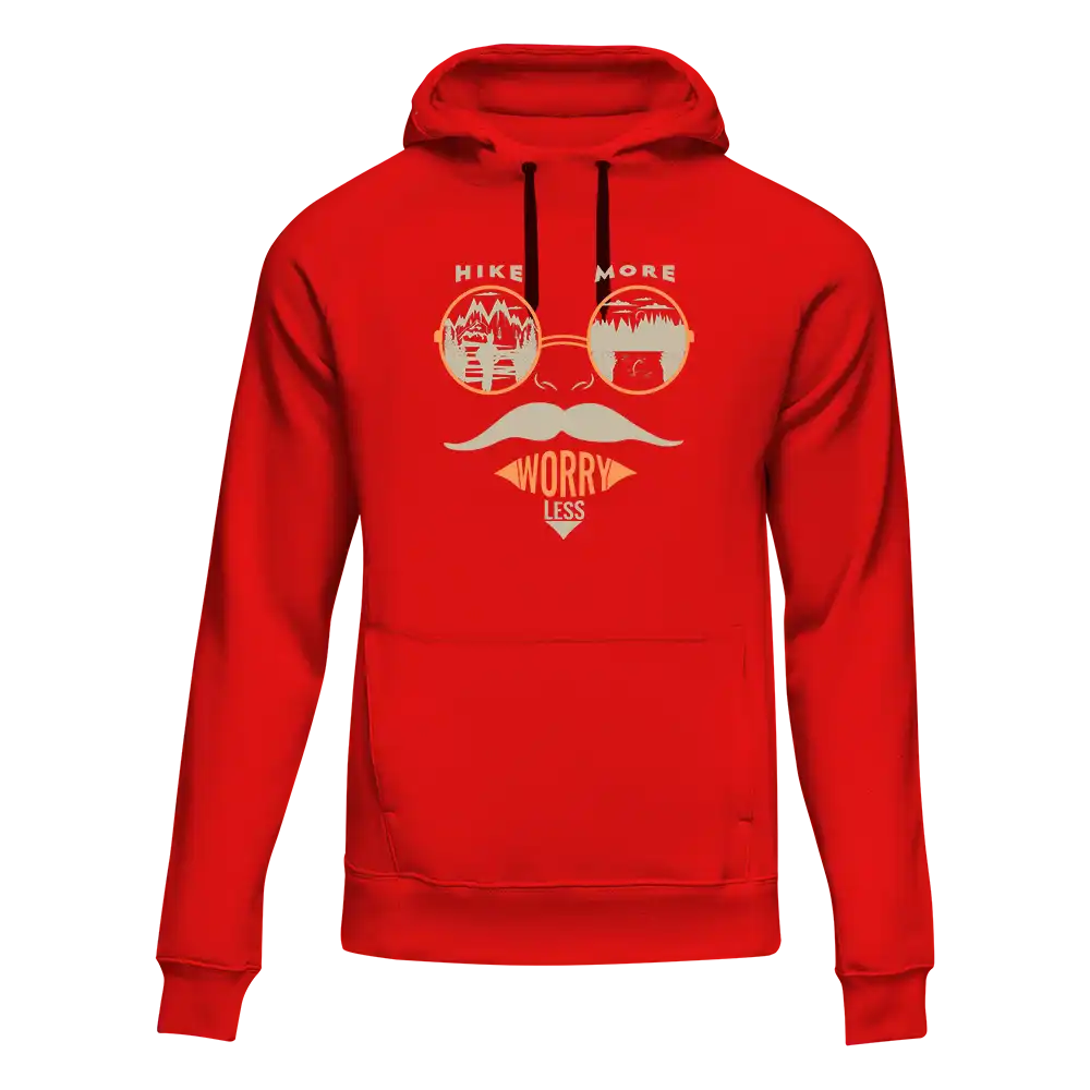 Outdoorzees Hike More Worry Less Unisex Hoodie