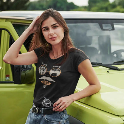 Outdoorzees Hike More Worry Less T-Shirt for Women