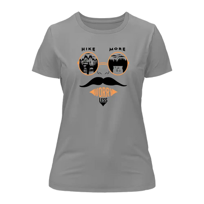 Outdoorzees Hike More Worry Less T-Shirt for Women