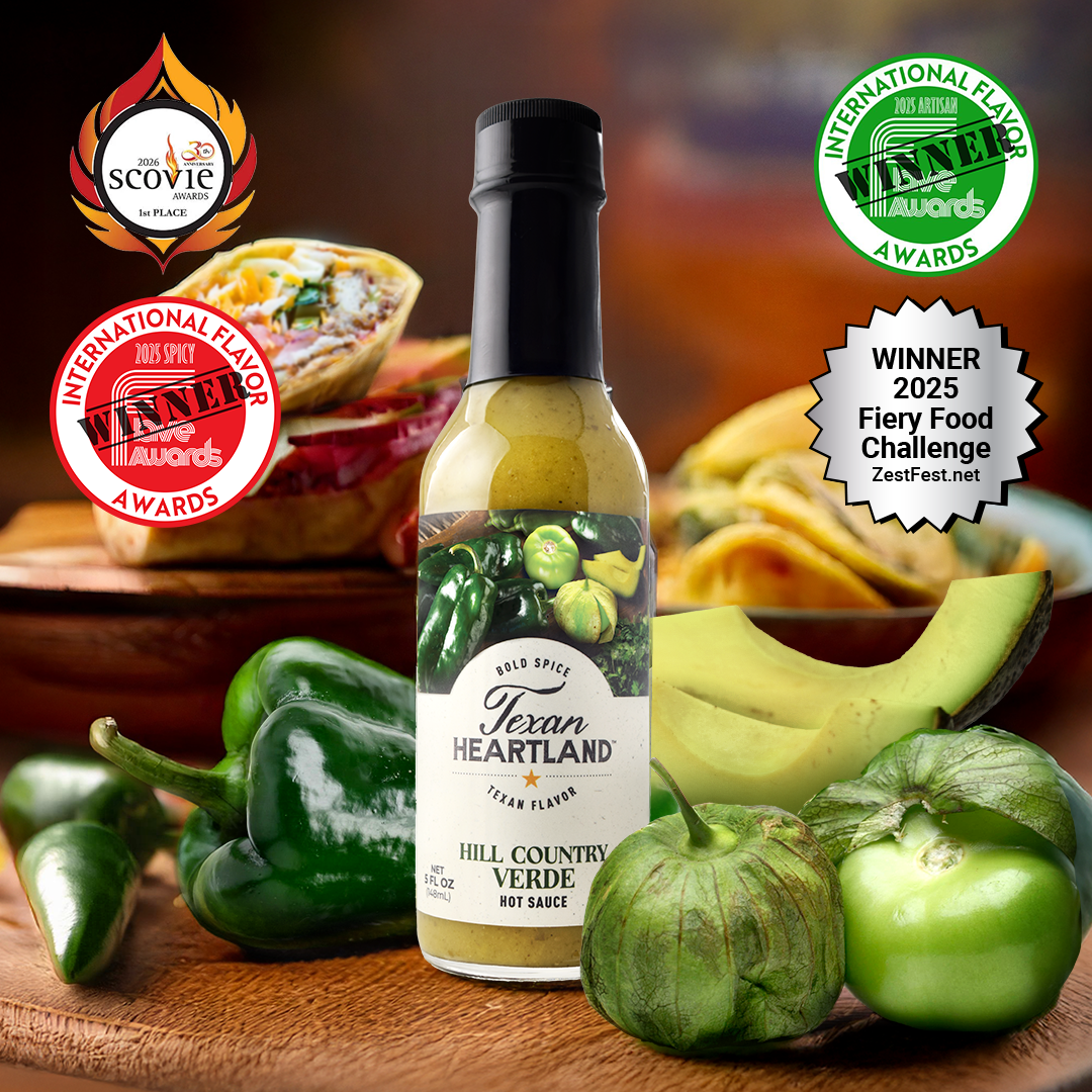Texan Heartland Hill Country Verde Hot Sauce