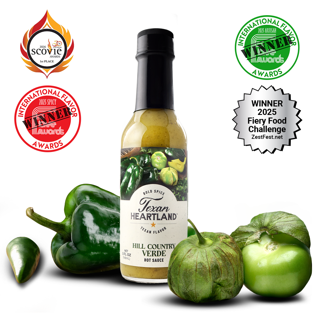 Texan Heartland Hill Country Verde Hot Sauce