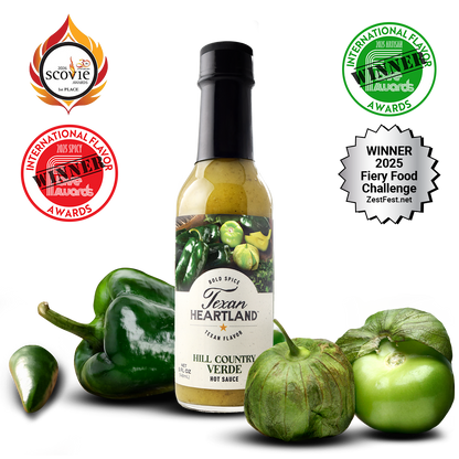Texan Heartland Hill Country Verde Hot Sauce