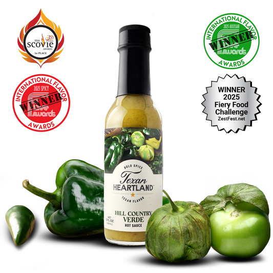 Texan Heartland Hill Country Verde Hot Sauce