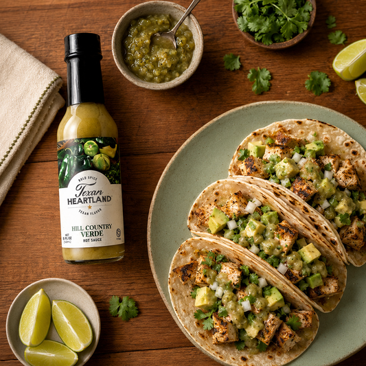 Texan Heartland Hill Country Verde Hot Sauce