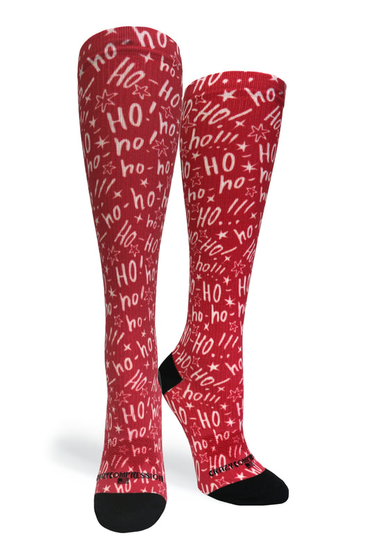 Crazy Compression Ho Ho Ho! - (Standard & Extra Wide)