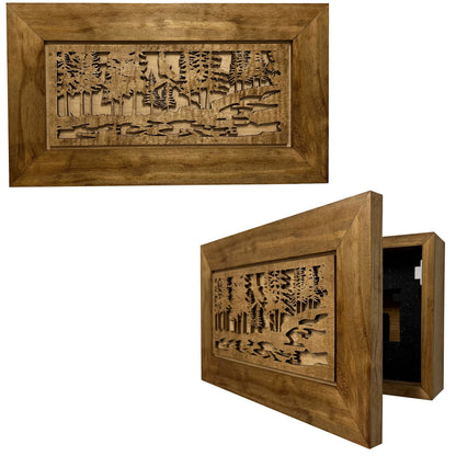 Bellewood Designs - Home Secure Storage Cabinet Nature Scene