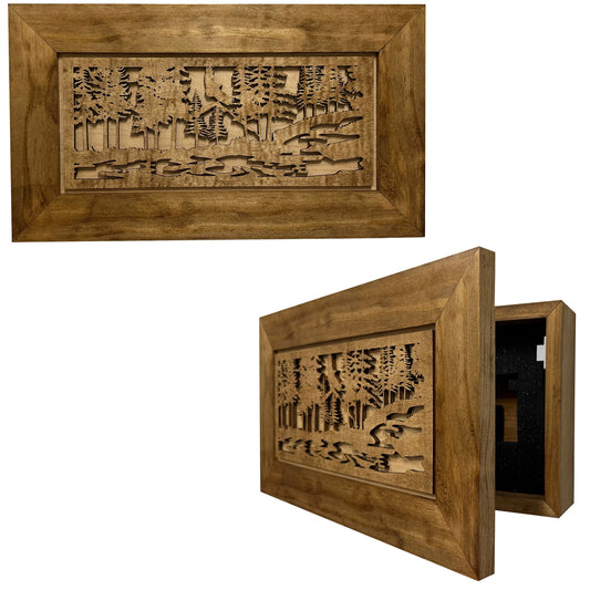 Bellewood Designs - Home Secure Storage Cabinet Nature Scene