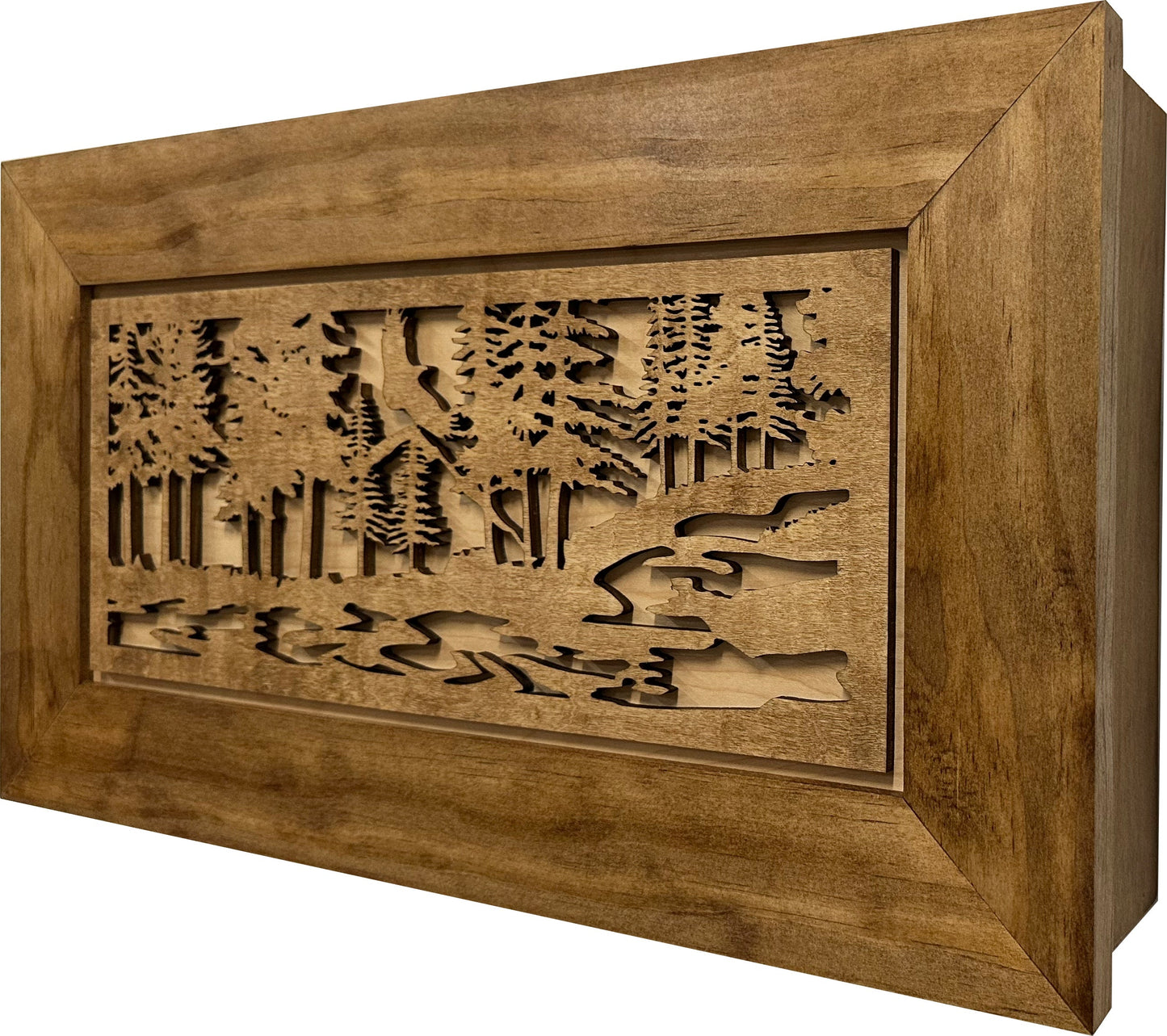 Bellewood Designs - Home Secure Storage Cabinet Nature Scene