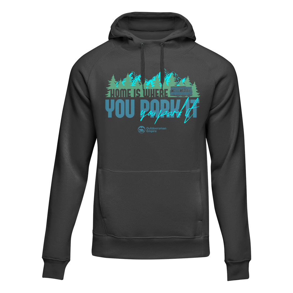 Outdoorzees Home Parking Adult Fleece Hoodie