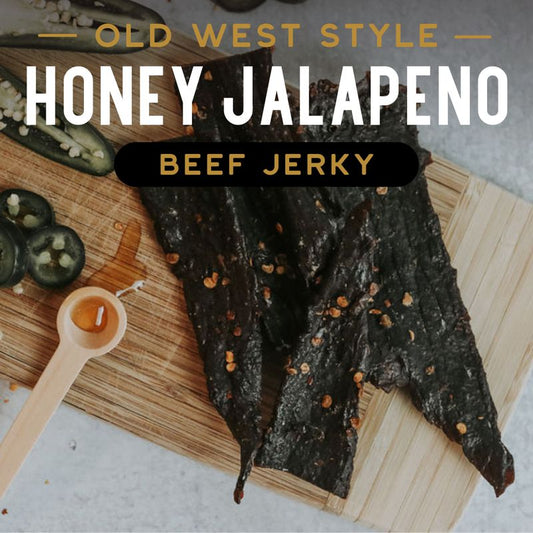 M&S Meats Montana Honey Jalapeno Old West Beef Jerky