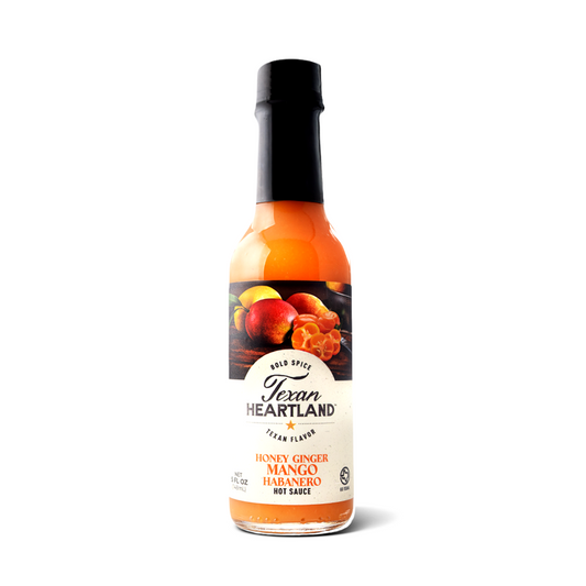 Texan Heartland Honey Ginger Mango Habanero Hot Sauce