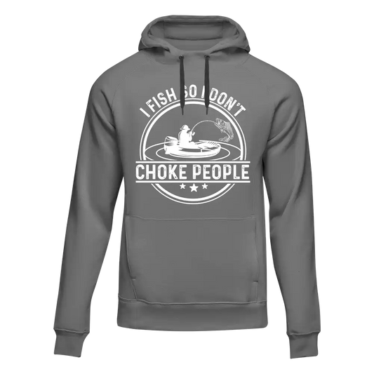 Outdoorzees I Fish So I Don't Choke People v2 Unisex Hoodie