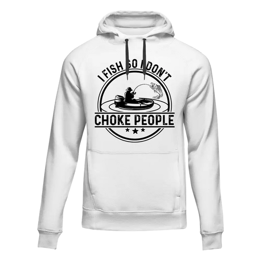 Outdoorzees I Fish So I Don't Choke People v2 Unisex Hoodie