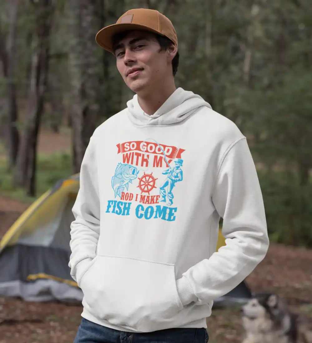 Outdoorzees I Make Fish Come Unisex Hoodie