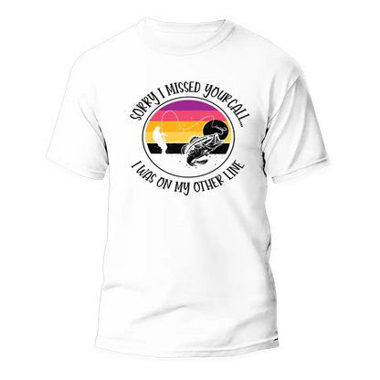 Outdoorzees I Was On Another Line Man T-Shirt