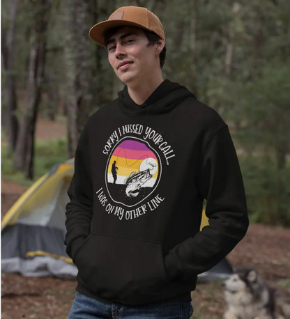 Outdoorzees I Was On Another Line Unisex Hoodie