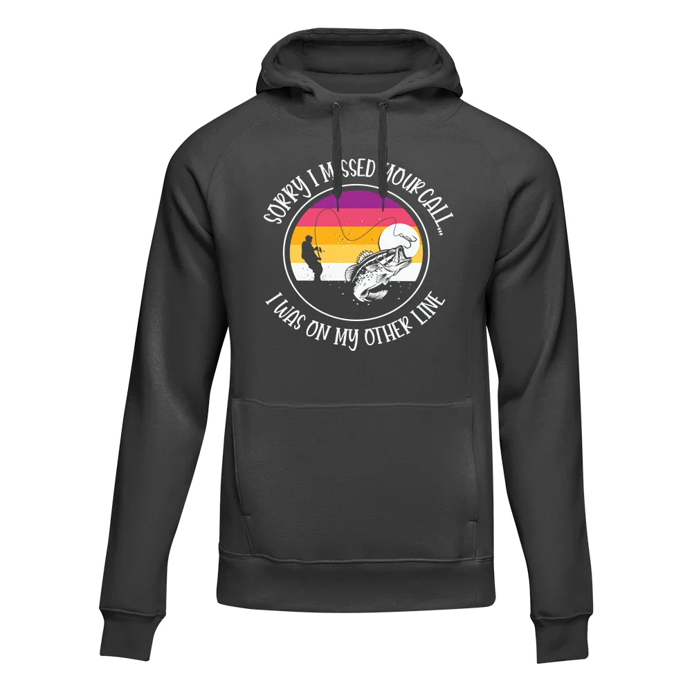 Outdoorzees I Was On Another Line Unisex Hoodie