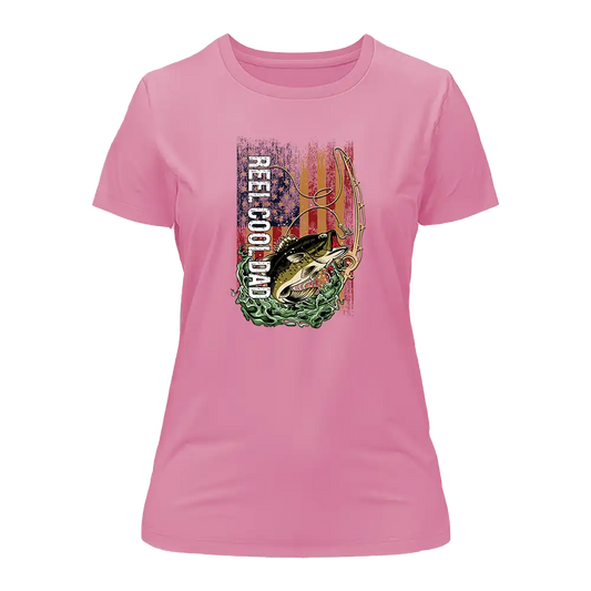 Outdoorzees Reel Cool Dad T-Shirt for Women