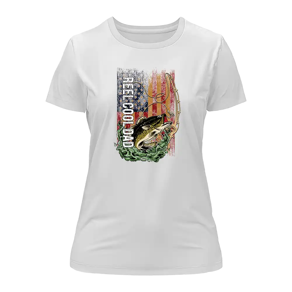 Outdoorzees Reel Cool Dad T-Shirt for Women